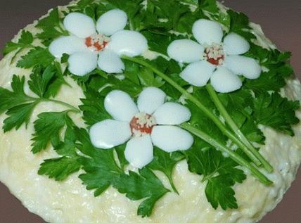 Fiori di decorazione per insalata