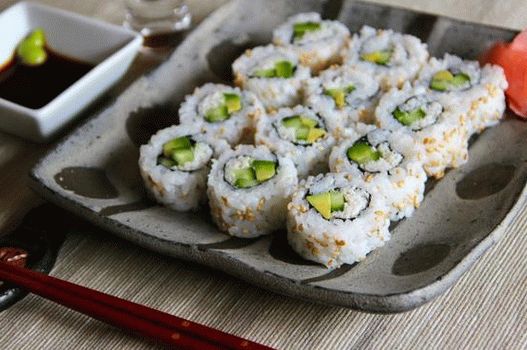 Foto California Rolls di Alton Brown