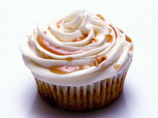 Foto Cupcakes di cavolo con crema al burro e salsa al curry