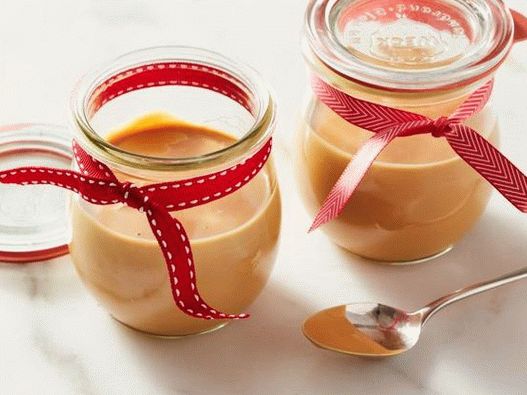 Foto di caramello al cioccolato bianco Foto di caramello al cioccolato bianco