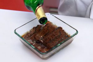 Carpa in salsa di birra