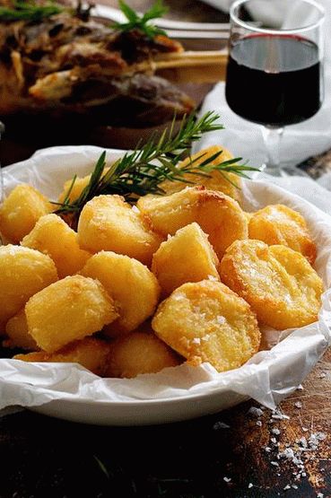 Foto patate al forno in tedesco