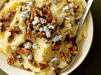 Foto Purè di patate con noci e gorgonzola