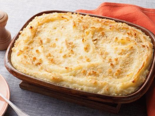 Foto Purè di patate con formaggio e crosta croccante al forno