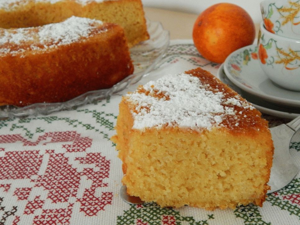 Cupcake con frullato di arancia