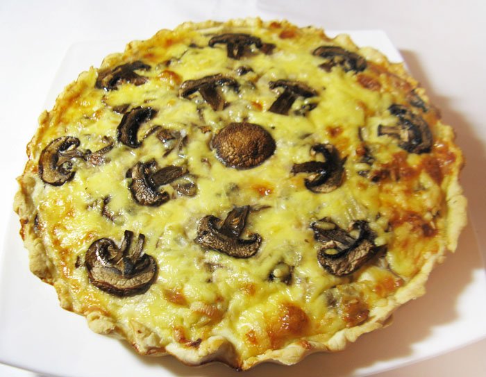 Quiche ai funghi