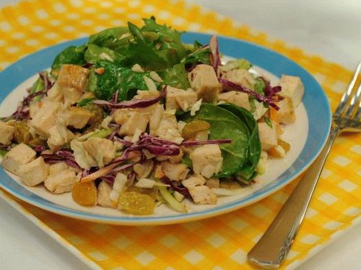 Insalata di pollo cinese con foto