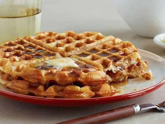 Dish Photography - Classic Waffles belgi croccanti Dish Photography - Classic Waffles belgi croccanti