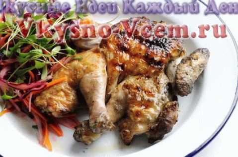 menu di cottura degli uccelli