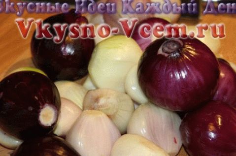 Bianchi di cipolla per l'inverno