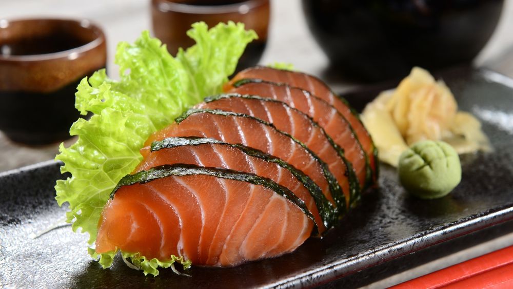 Pesce rosso affumicato