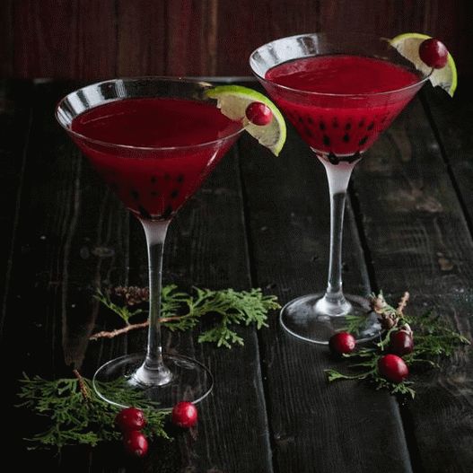 Foto cosmopolita con mirtilli rossi Foto cosmopolita con mirtilli rossi