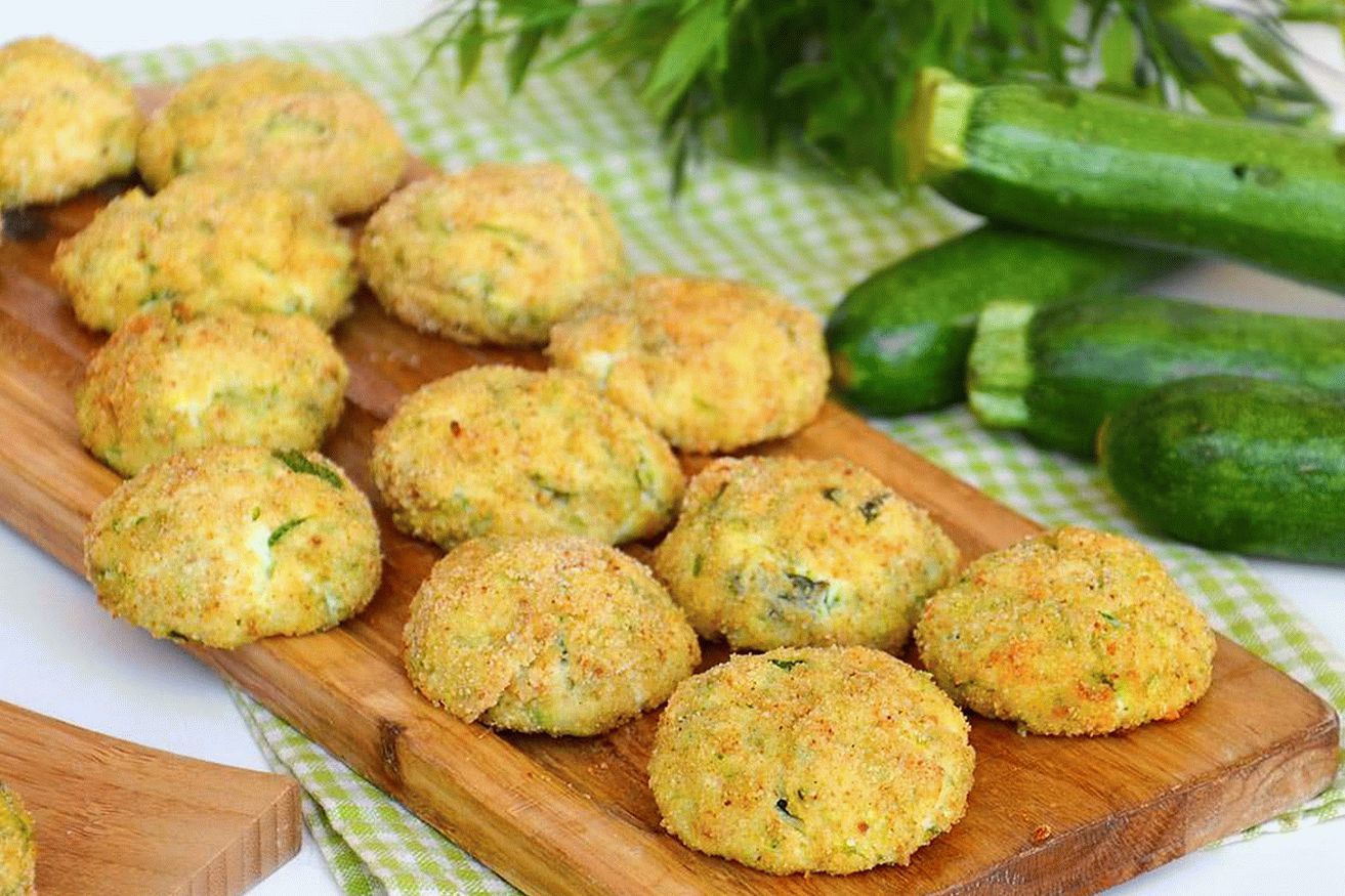 Cotolette di zucchine al formaggio