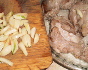 Coniglio con finferli