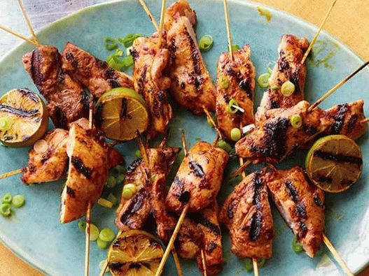 Pollo allo spiedo in stile yucatan