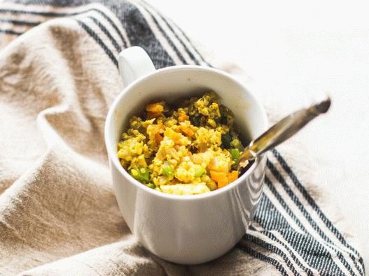 Foto di quinoa e pollo al curry