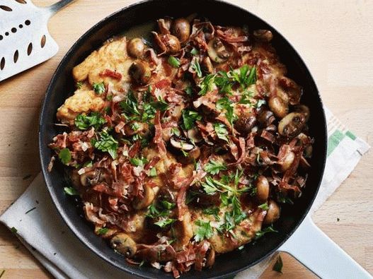 Foto di petti di pollo in salsa marsala