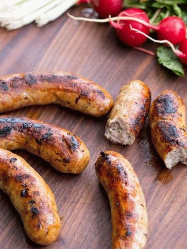 Foto di salsicce di pollo tailandesi