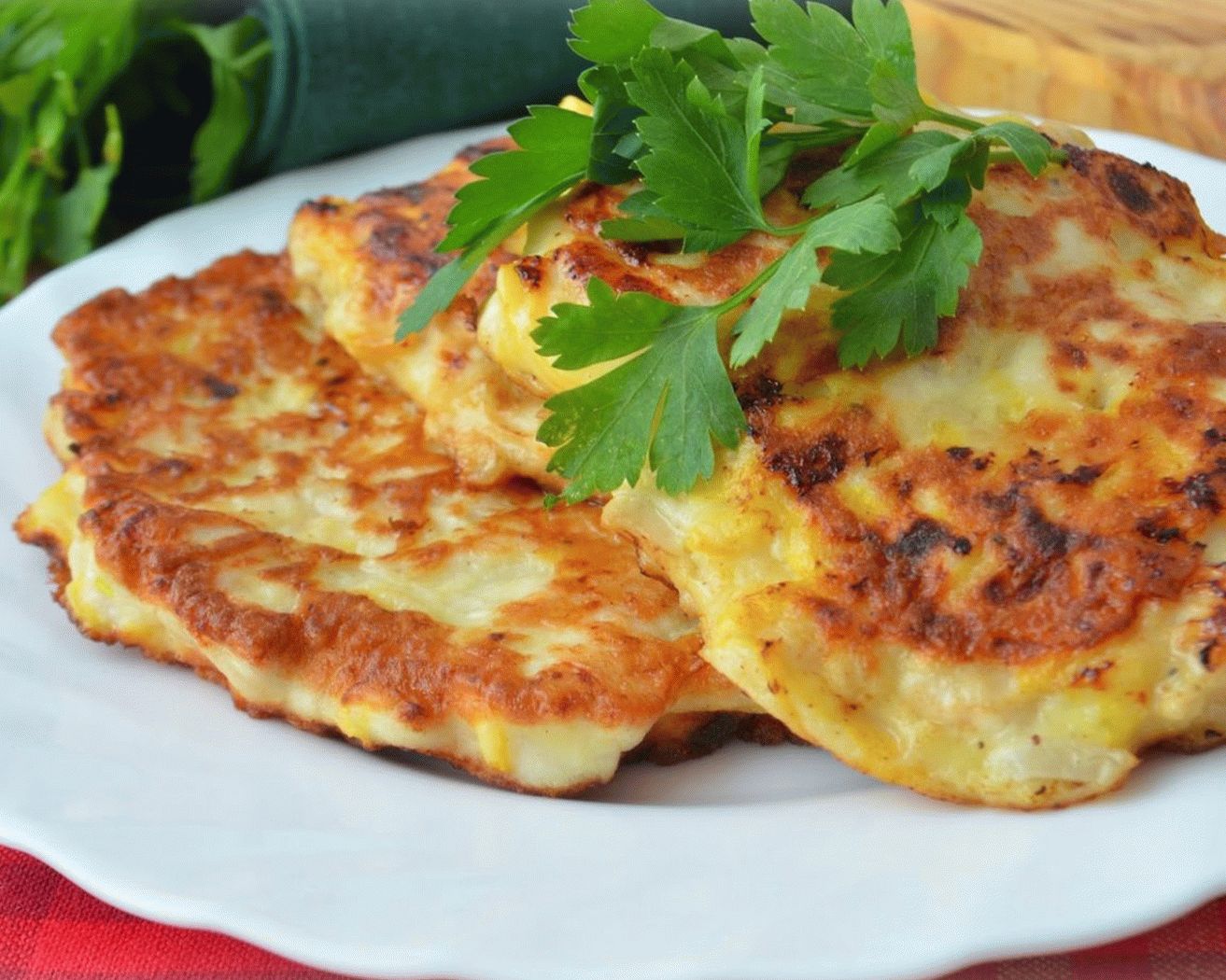 Hash Browns di pollo alla zucca