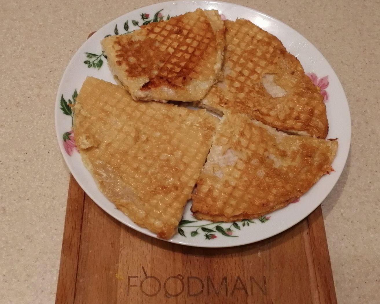 Ripieno di pollo wafer