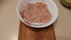 Ripieno di pollo wafer