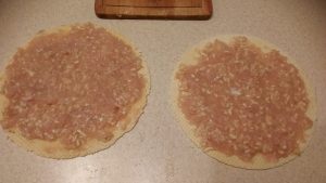 Ripieno di pollo wafer