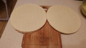 Ripieno di pollo wafer