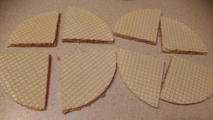 Ripieno di pollo wafer