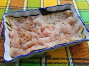 Filetto di pollo con melanzane al forno - 1