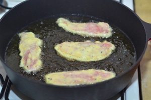 Filetto di pollo in pastella