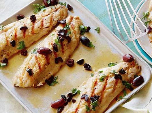 Pesce persico marocchino alla griglia