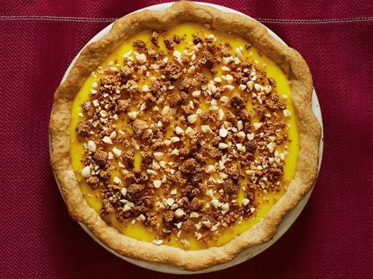 Foto Crumble al limone (torta) con mandorle