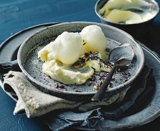 Foto Sorbetto allo yogurt al limone