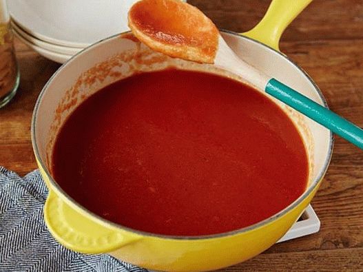 Foto del piatto - Salsa di pomodoro da pomodori al forno