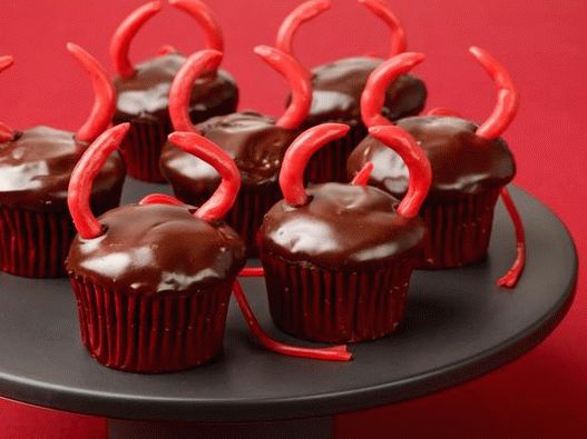 Food Photography - Devil Cupcakes