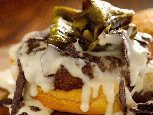 Hamburger al formaggio in stile Santa Fe