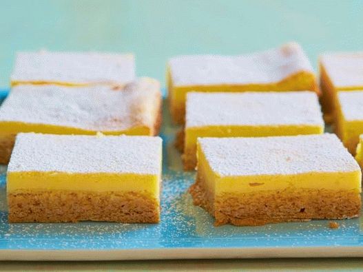 Foto del piatto - Torta al limone con crema di cagliata