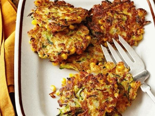 Frittelle di Mais e Zucchine