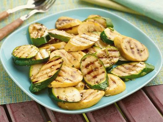 Zucchine Marinate e Zucchine Grigliate