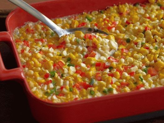 Foto del piatto - Pannocchia di mais con campana e peperoncino Foto del piatto - Pannocchia di mais con campana e peperoncino