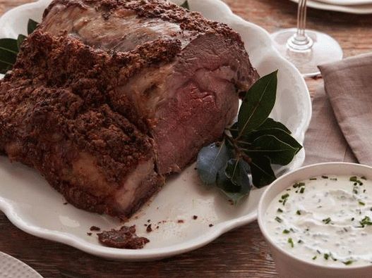 Arrosto di manzo con rafano Arrosto di manzo con rafano