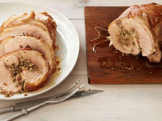 Involtino di maiale festivo Involtino di maiale festivo