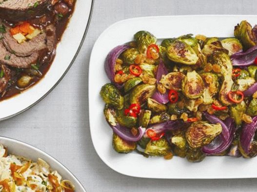 Cavoletti di Bruxelles in salsa agrodolce Cavoletti di Bruxelles in salsa agrodolce