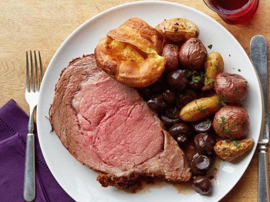 Ribeye crusca di manzo al forno Ribeye crusca di manzo al forno
