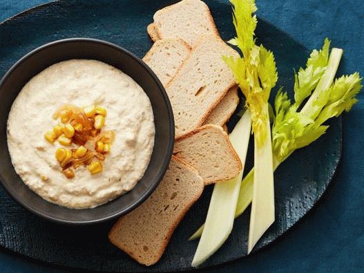 Salsa cremosa con mais