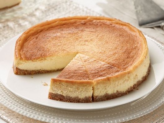 Foto Honey Cheesecake con ricotta e mascarpone