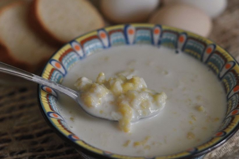 Zuppa di latte "Grout"