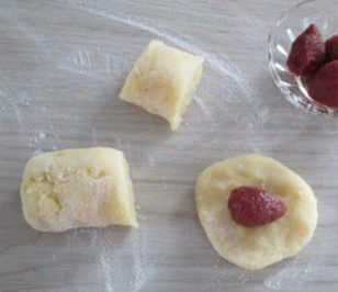 Mochi alle fragole