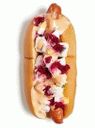 Hot dog di barbabietola siberiana