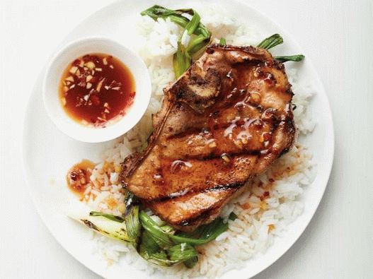 Foto Cotoletta di maiale naturale Foto Cotoletta di maiale naturale